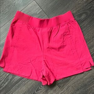 lululemon athletica High Waist Pink Shorts